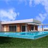 Proyecto vivienda área piscina